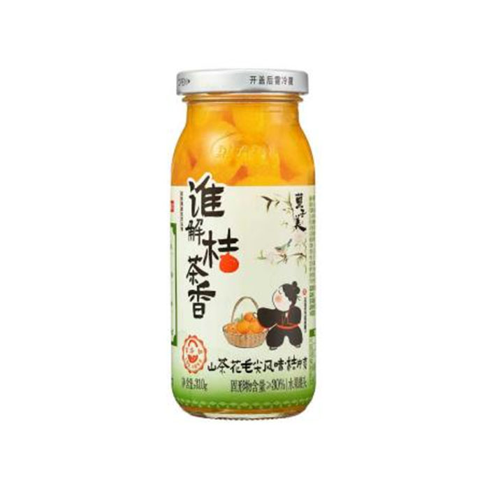 山茶花毛尖風(fēng)味桔片爽